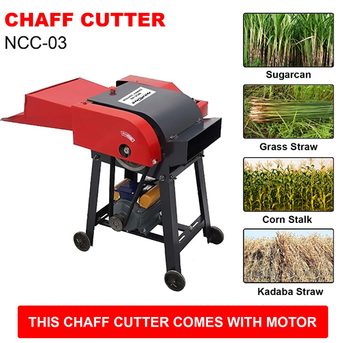 Neptune Portable Chaff Cutter Machine, Professional Chaff Cutter Machine with 3 HP Motor