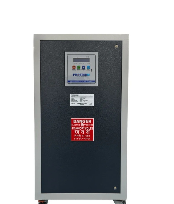 Air Cooled Servo Stabilizer - Color: Black