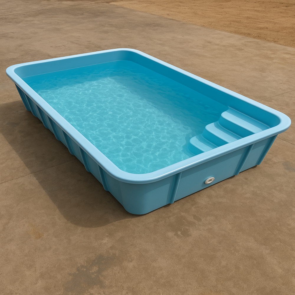 Jacuzzi Swimming Pool - Color: Blue