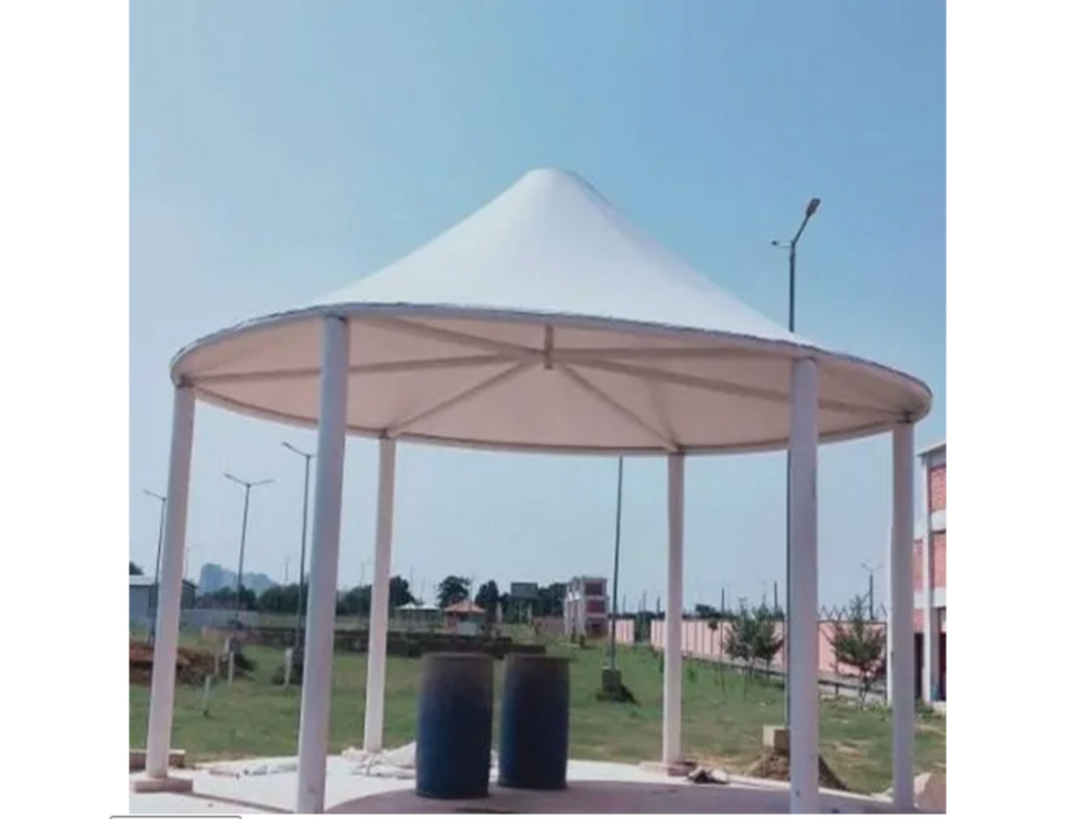 Circular Tensile Umbrella - Color: White