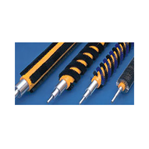 Cylindrical Brush Rollers - Bristle Color: Black