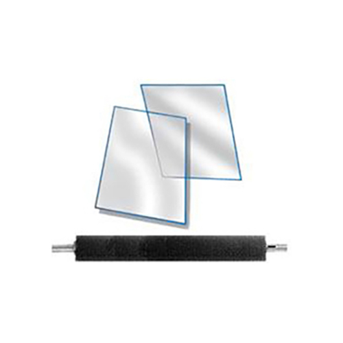 Brush Roller With Nylon Monofilaments - Bristle Color: White