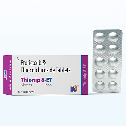 Thionip 8-ET Tablets के लिए दवा है जो विशेष रूप से स्वास्थ्य समस्याओं के उपचार के लिए बनाई गई है।