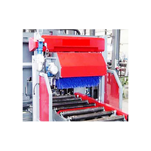 Brush Roller For Shot Blasting Machine - Bristle Color: Red