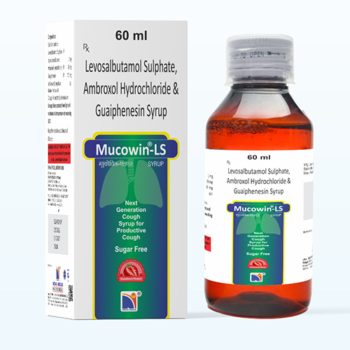 60Ml Mucowin-Ls Syrup - Drug Type: General Medicines