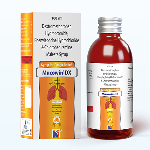 Mucowin-Dx Syrup - Drug Type: General Medicines