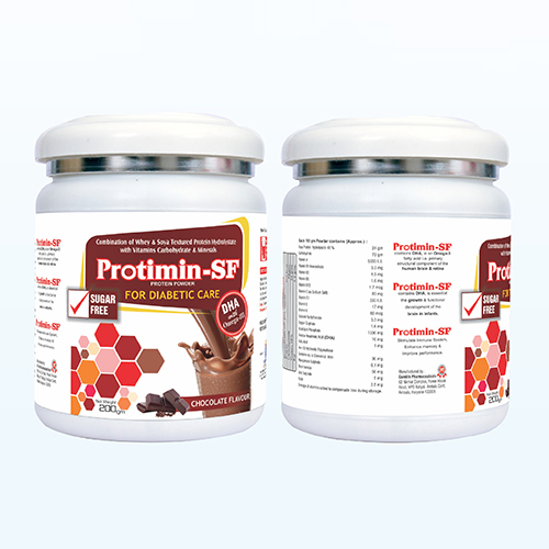 Protimin-Sf Chocolate Protein Powder - Best Before: 12-18 Months