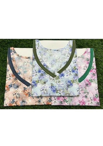 Poly Viscose Nighty