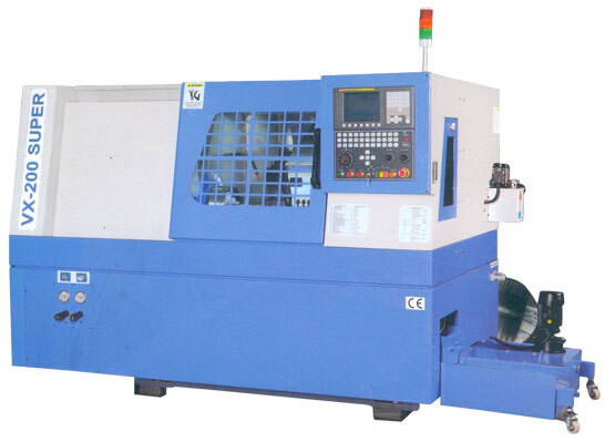 Vx-200 Cnc Lathe Machine - Color: Blue
