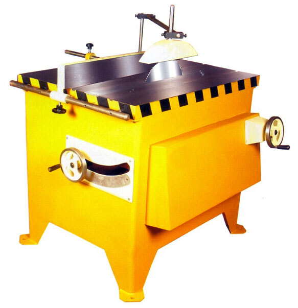 Circular Saw Machines - Color: Yellow