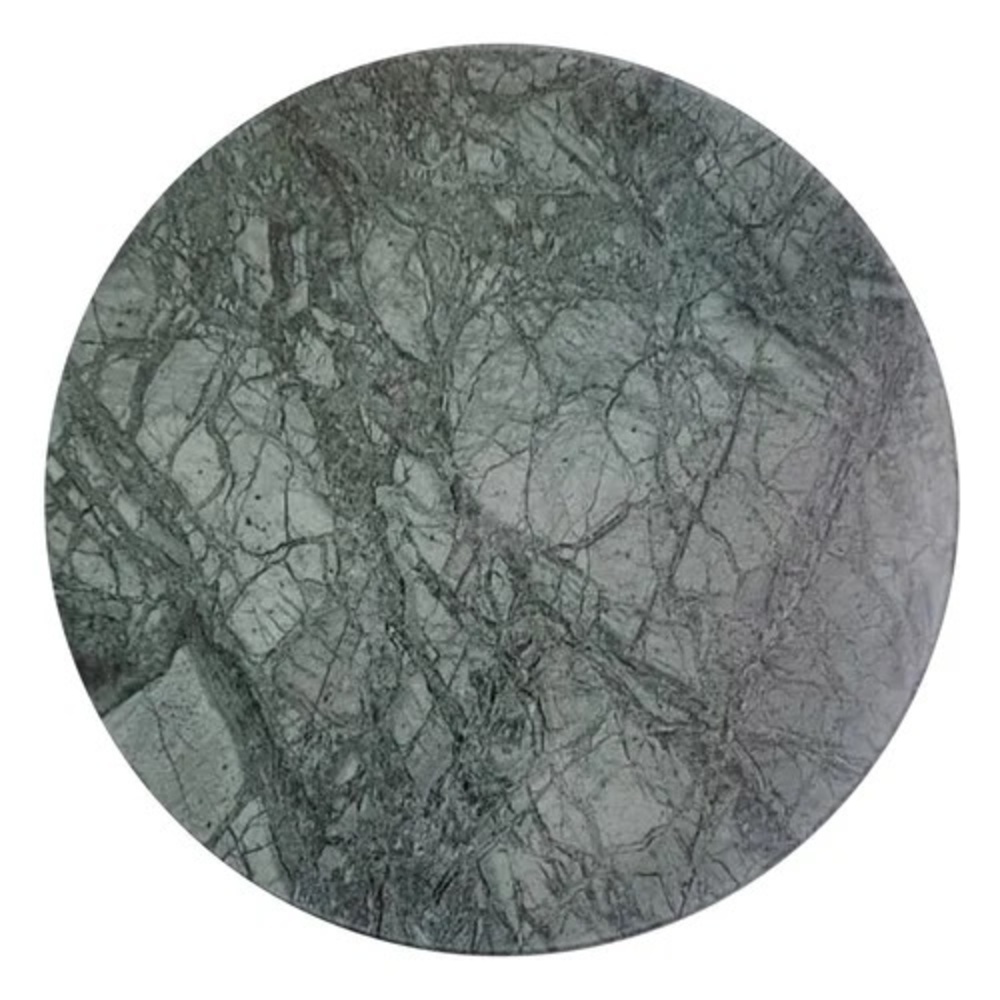 9Inch Green Marble Chakla - Warranty: 6 -12 Month