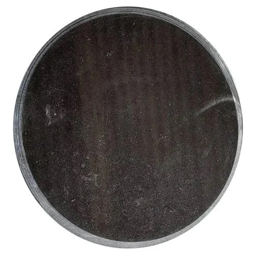 9Inch Black Marble Chakla - Warranty: 6-12 Month