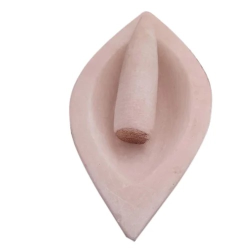 6Inch Ivory Marble Pestle Set - Application: Home