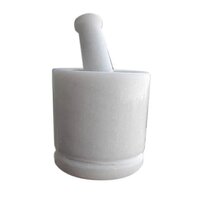 4x4inch Marble Grinding Pestle Set - Features: High Quality