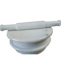 White Marble Chakla Belan Set