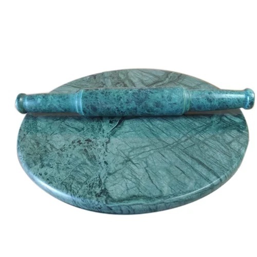 Green Marble Chakla Belan Set - Warranty: 6-12 Month