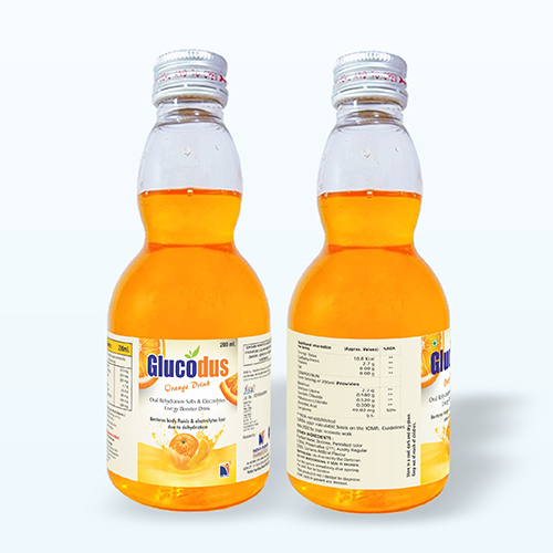 Glucodus Orange Drink - Best Before: 12-18 Months