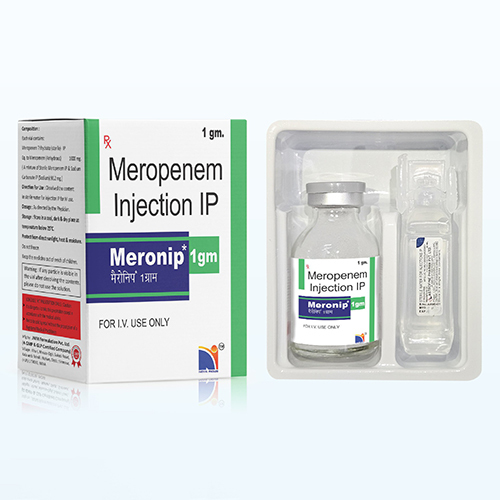 Meronip 1Gm Injection - Physical Form: Liquid