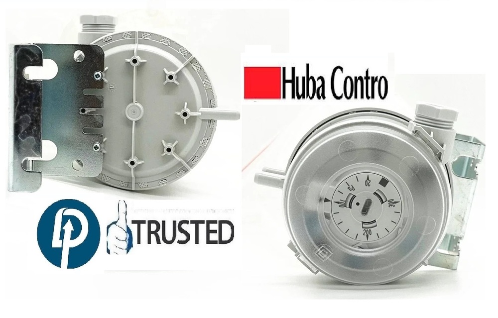 HUBA CONTROL 604.9010000 DIFFERENTIAL PRESSURE SWITCH 200-300 Pac