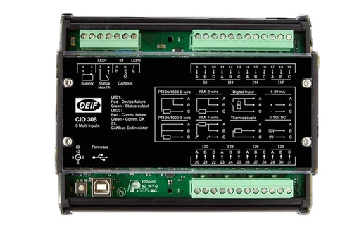 Deif Cio 308 Io Module - Color: Black