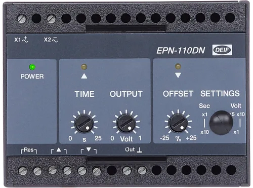 Epn-110Dn Electronic Potentiometer For Din - Color: Black