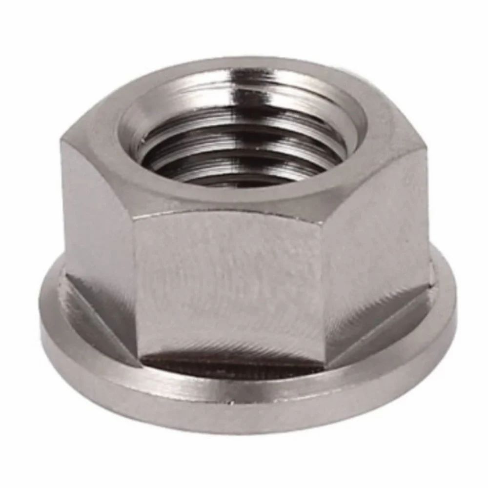Flange Nuts - Color: Silver