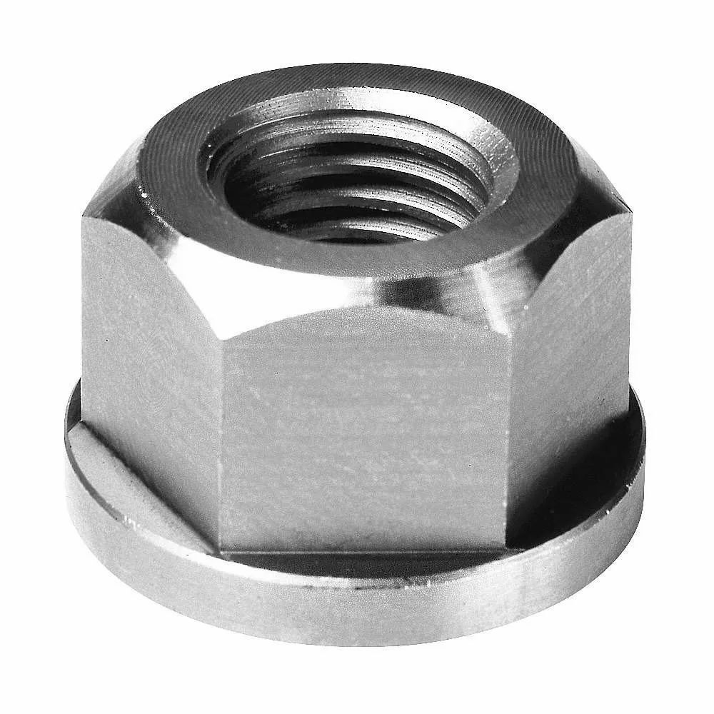 Flange Nuts - Color: Silver