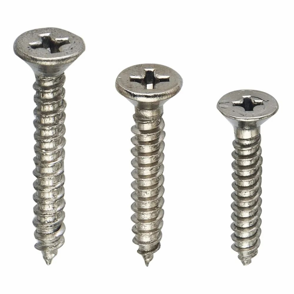 Sts Csk Screw - Color: Silver
