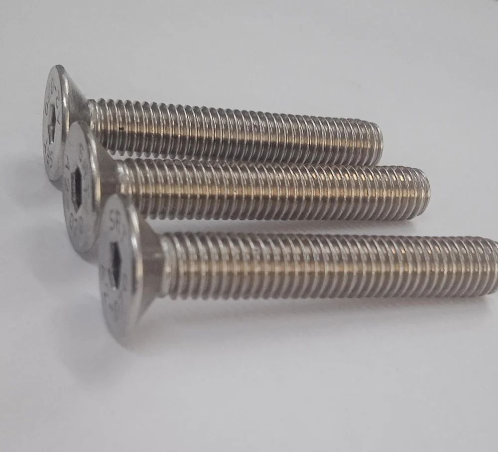 Sts Csk Screw - Color: Silver