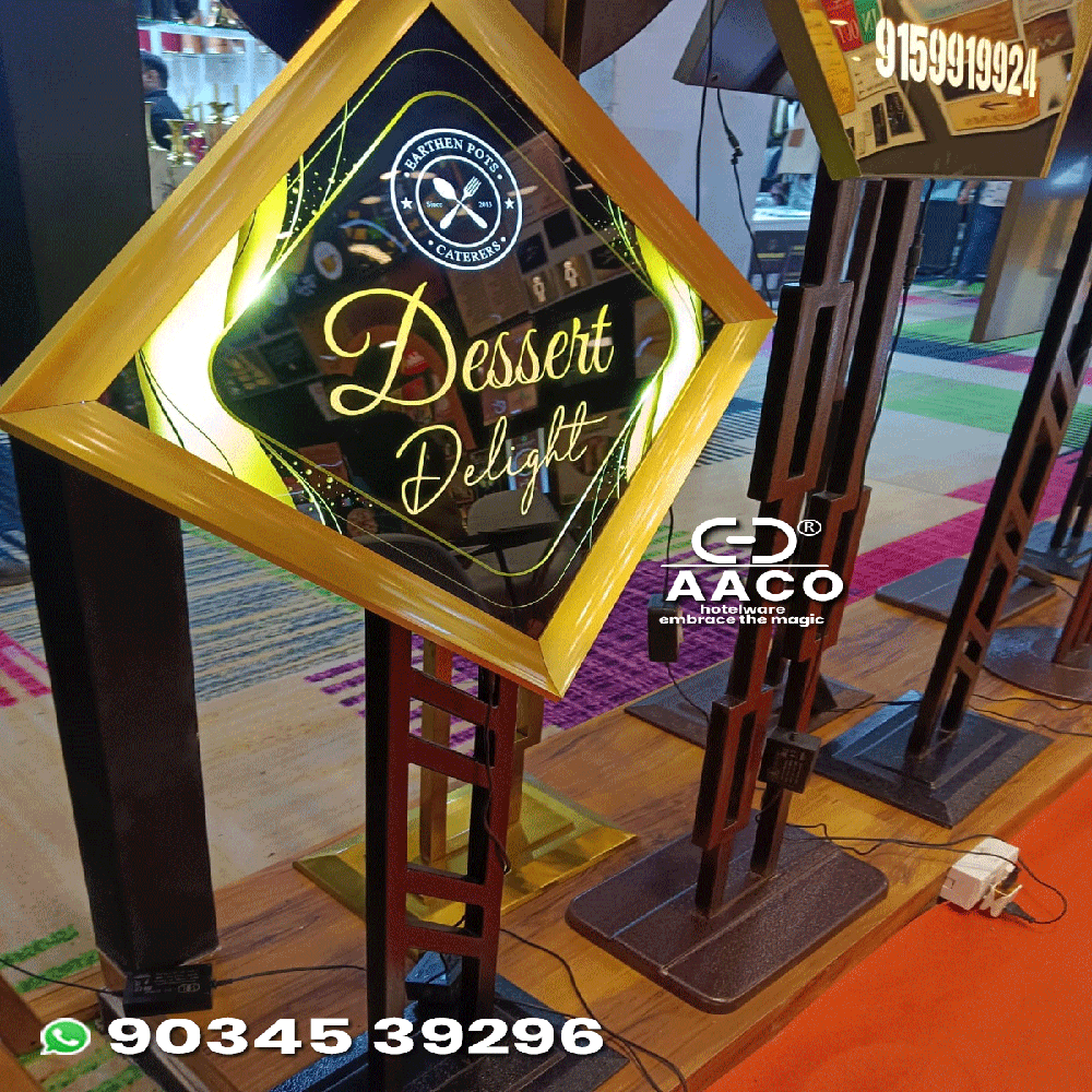 Black A2 Menu Board, For Advertising