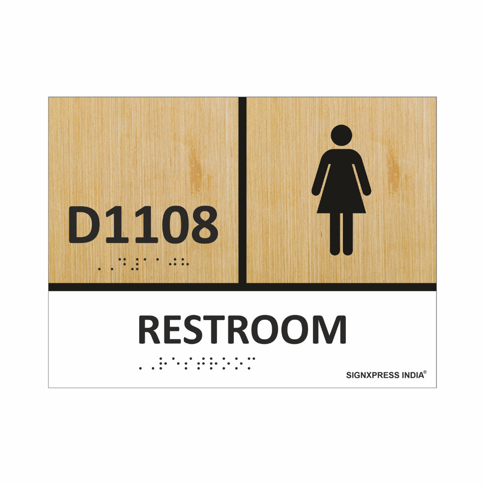 Universal Accessible Braille Signage - Application: Indoor