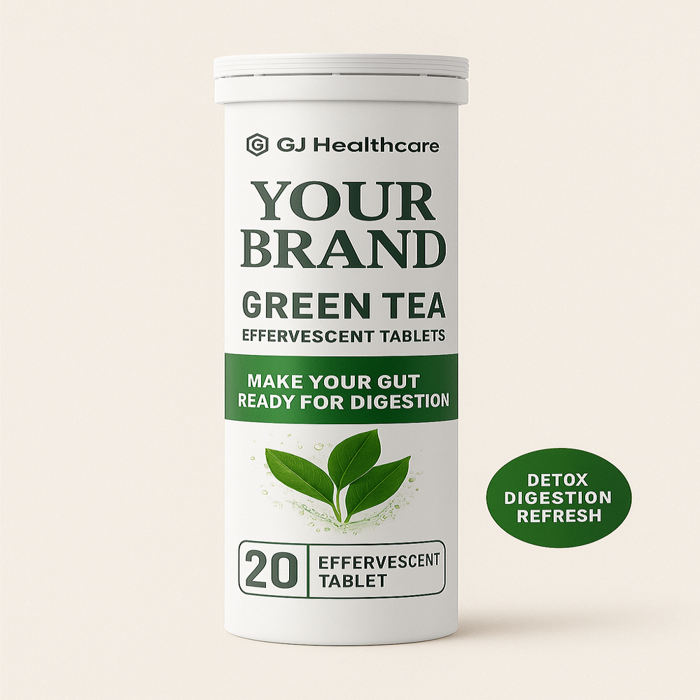 Green Tea Effervescent Tablets - Best Before: 18 Months