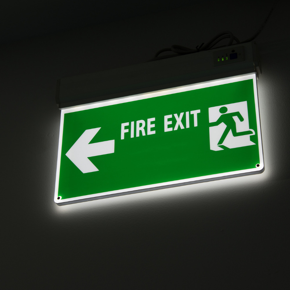 Fire Led Sign - Application: Advertisement