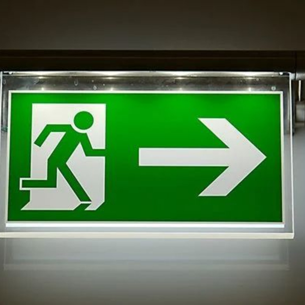 Fire Led Sign - Application: Advertisement