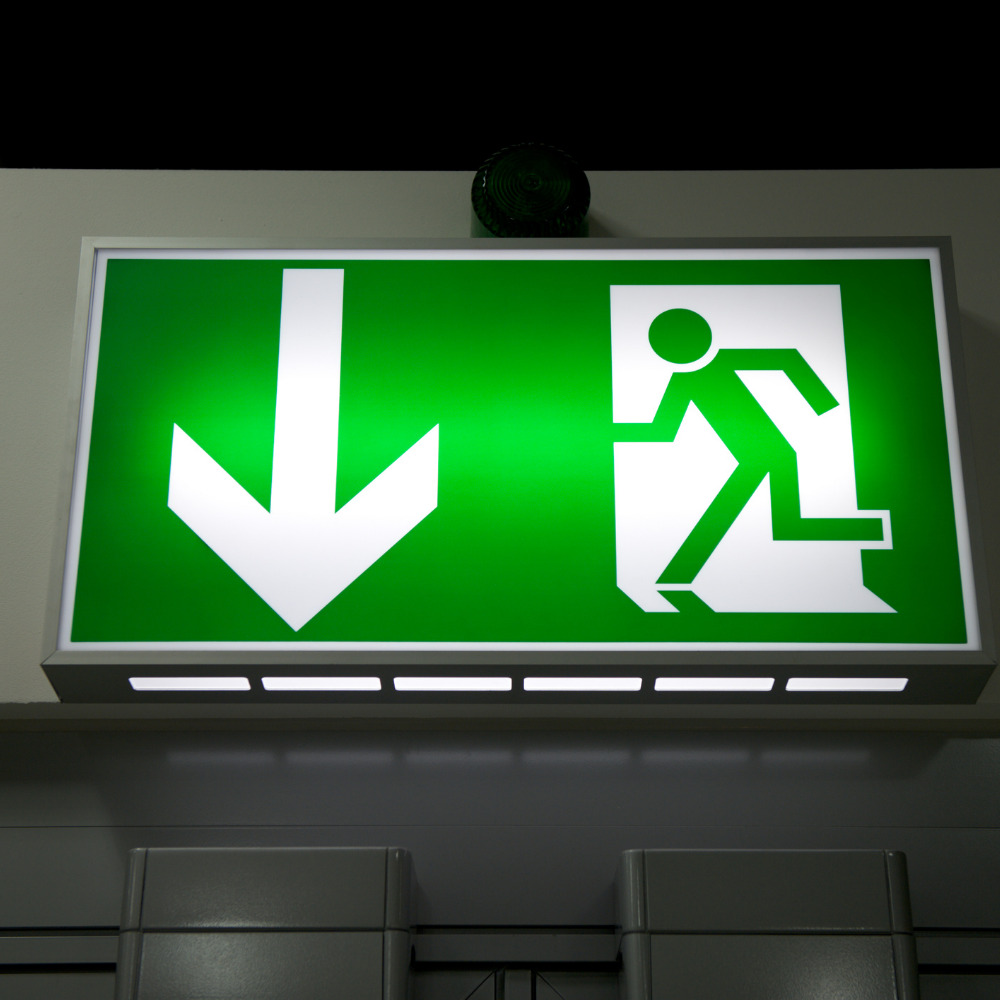 Fire Led Sign - Application: Advertisement