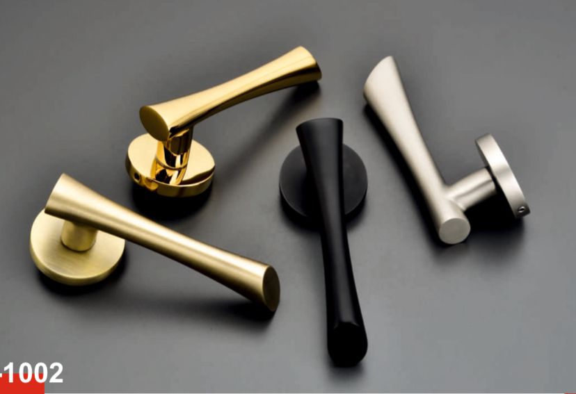 brass pull handle polished