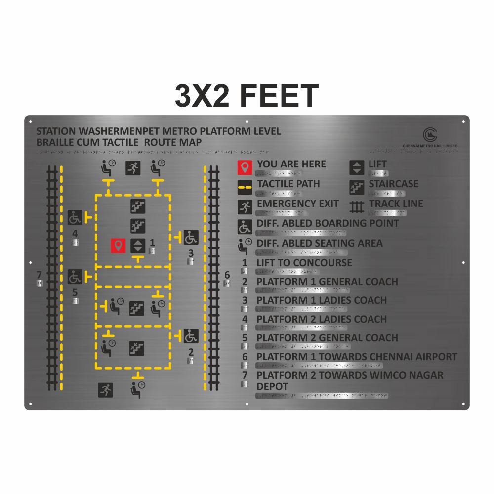 Customize Heritage Building Map Sign - Application: Advertisement