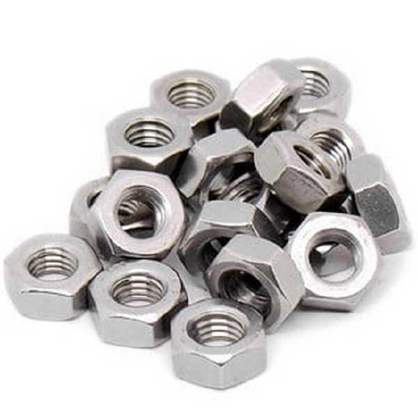 Hex Nut Blunt Edge - Material: Brass