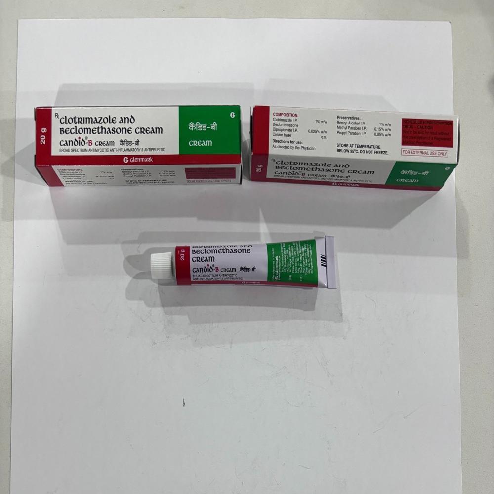 Candid-B Cream Beclometasone + Clotrimazole 20gm