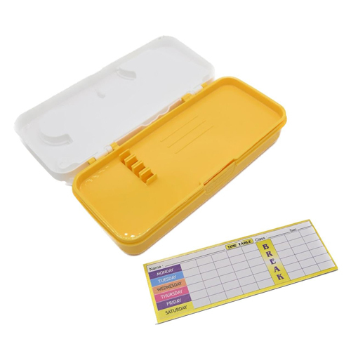 Model Mulitpurpose Spacious Pencil Box - Feature: Durable