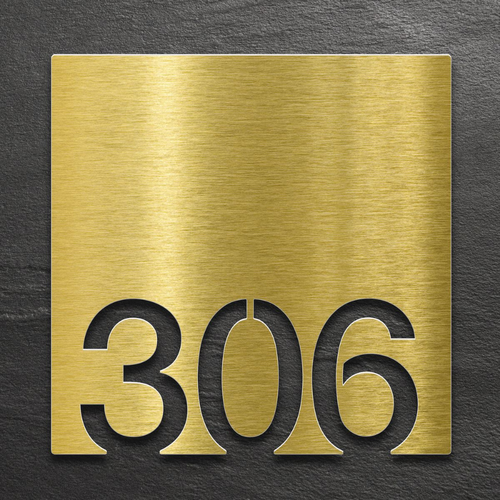 Customized Hotel Room Signs - Application: Advertisement