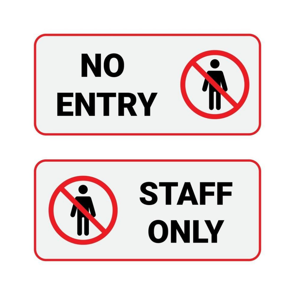 Customized Private Office Sign - Application: Advertisement