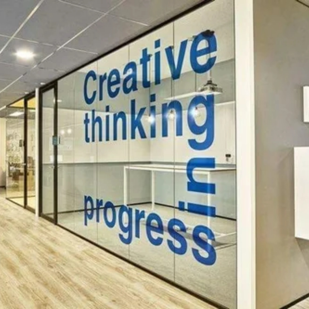 Customized Glass Graphics - Feature: Wear-Resistant