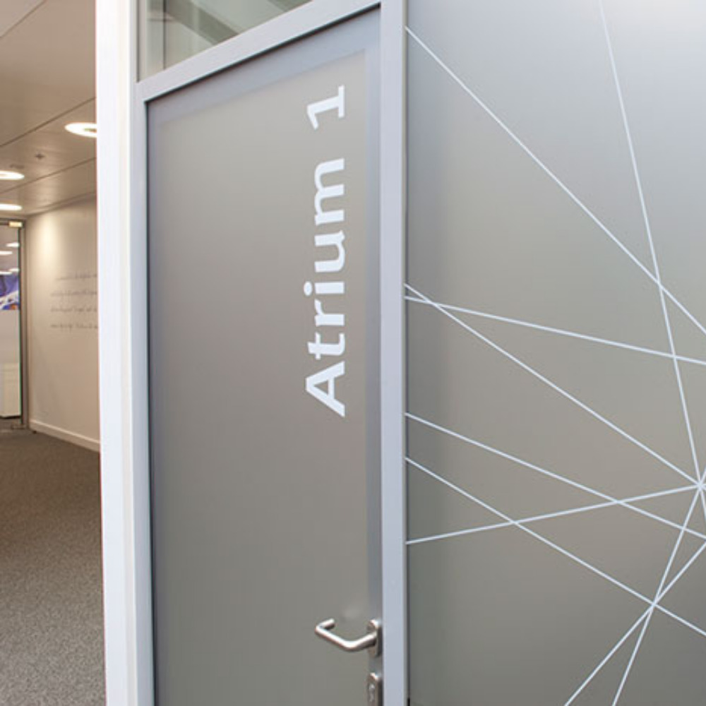 Customized Glass Graphics - Feature: Wear-resistant