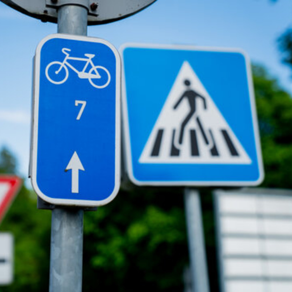 Customize Wayfinding Sign - Application: Advertisement