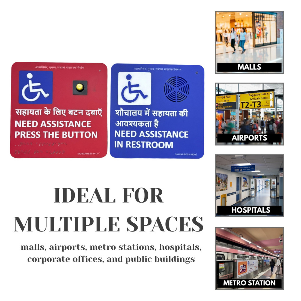 Pa302 Wireless Panic Alarm - Alarm Light Color: Red And Blue