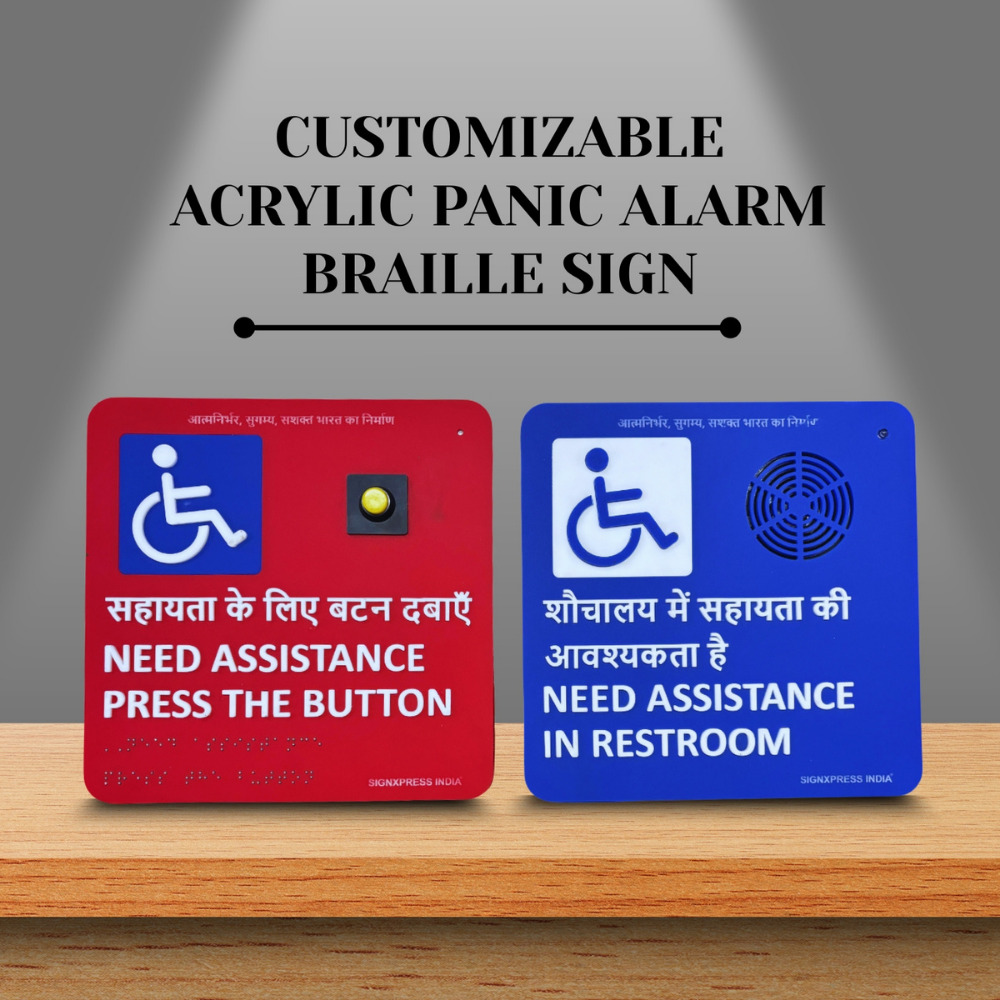 Pa302 Wireless Panic Alarm - Alarm Light Color: Red And Blue