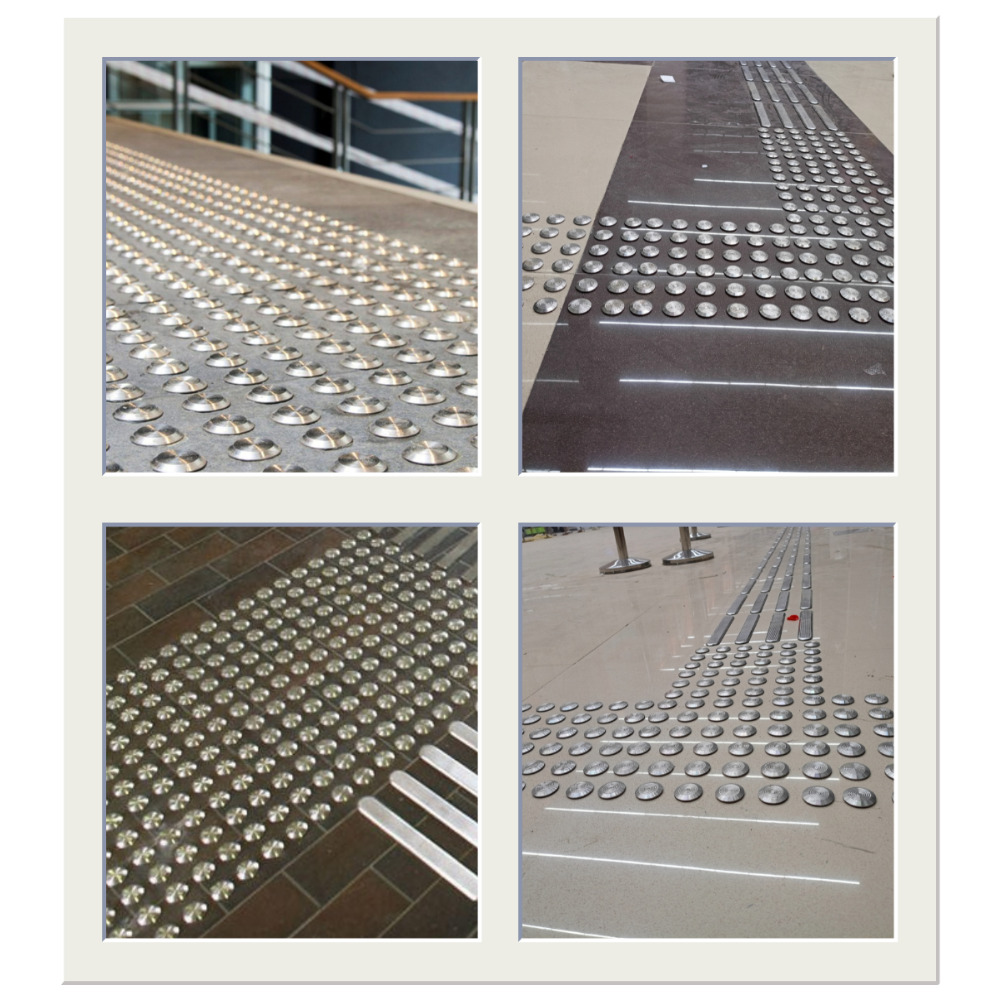 Ss Tactile Stud - Color: Silver