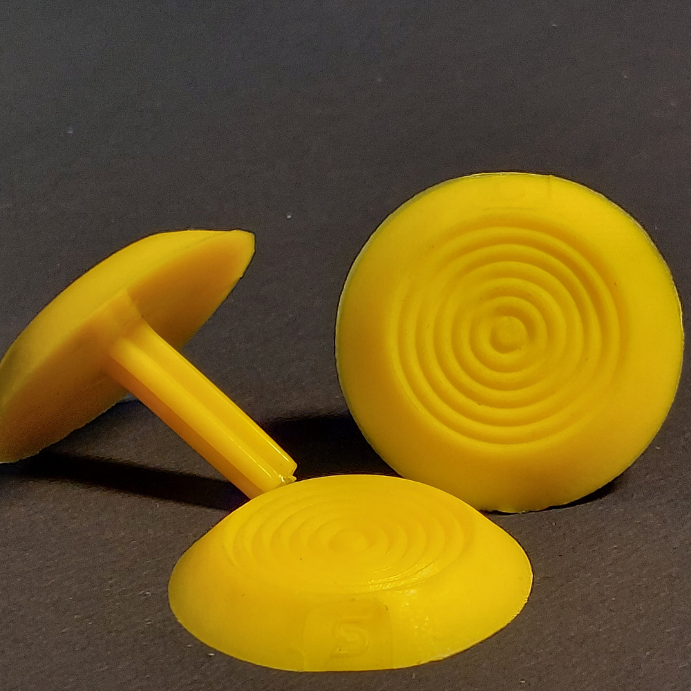 Pu Tactile Stud - Color: Yellow