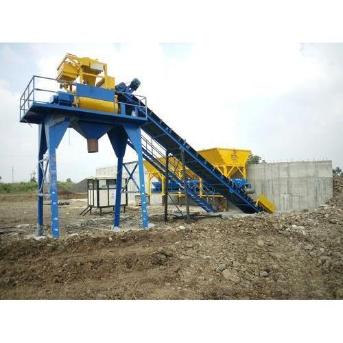 Mild Steel Semi Automatic Concrete Batching Plant
